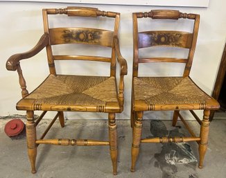 Two Hitchcock Chairs