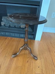 Round Wooden Side Table