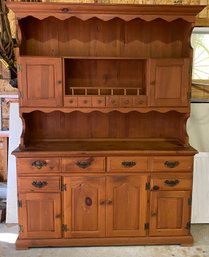 Two Part Country Hutch