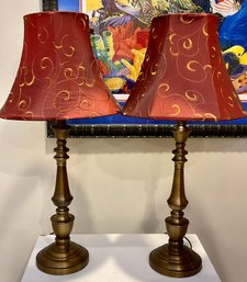 Pair Of Elegant Table Lamps