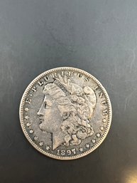 1897-O Morgan Silver Dollar