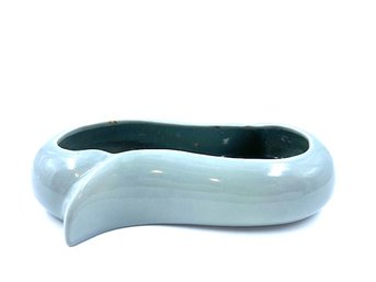 Vintage Grey/blue Ceramic Panter