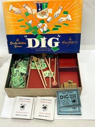 FIRST EDITION 1940s DIG Board Game