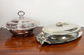 Godinger Silver Plated Serving Ware And More