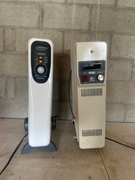 Set Of 2 Electric Space Heaters