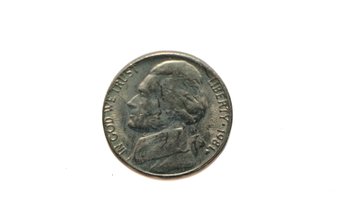 1981-P Nickel W/ 'cE' Missing In Monticello