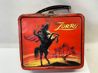 60s Zorro Lunchbox Walt Disney