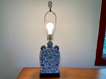 Blue & White Ceramic Lamp