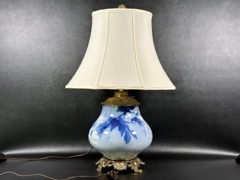 A Fantastic Vintage Oil Lamp Conversion By J.E. Caldwell & Co.