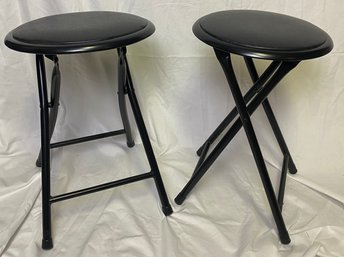 Two Collapsable Stools