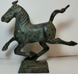Vintage Metal Flying Horse Of Gansu Statue