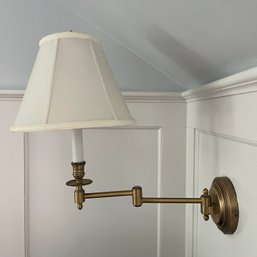 A Pair Of Visual Comfort Candlestick Swing Arm Sconces - BR 2E