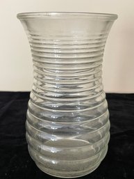 Vintage Beehive Glass Vase