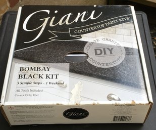 Giani Bombay Black DIY Countertop Paint Kit