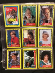 1987 Topps Harry And The Henderson Complete Set With Stickers - M