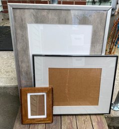 Trio Of Frames For Pictures