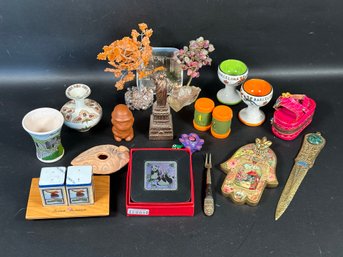 A Large Assortment Of Travel Treasures