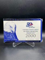 2000 United States 50 State Quarters Proof Set