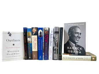 Collection Of Hardcover Contemporary Nonfiction Books