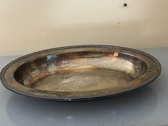 Silver Plate Oval Tray