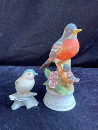 Handpainted Bird Figurine Lot