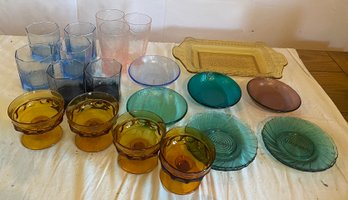 Vintage And Contemporary Glassware