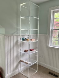 A Great Looking Acrylic Tower Shelf - Room 2F