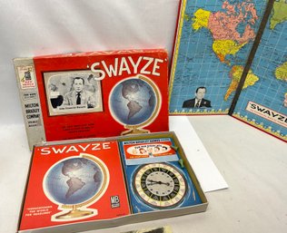 Vintage SWAYZE Geographic Board Game