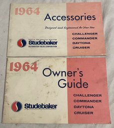 1964 Studebaker Owners's Guide And Accessories Booklet