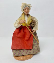 Vintage French Santons Terra Cotta Doll 'Florence'