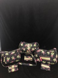 Vera Bradley Purse And Wallet Set