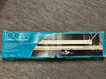 Logan Compact Mat Cutter In Original Box - Cutter Unused, Box Shows Wear