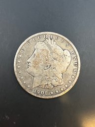 1901-O Morgan Silver Dollar