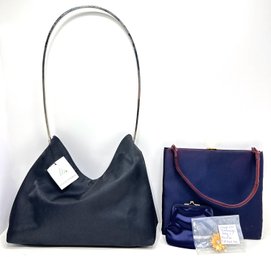 Vintage Coblenz Handbag & New With Tags Bag With Chrome Handle