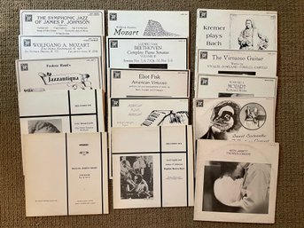 Fifteen Classical Music Vinyl Records Including Beethoven & Mozart
