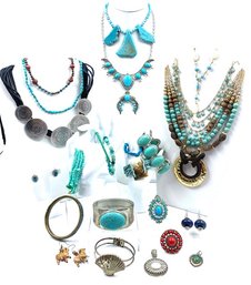 Huge Southwest Style Jewelry Collection