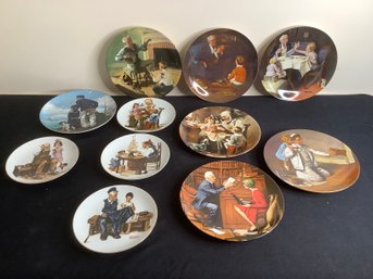 NORMAN ROCKWELL COLLECTORS PLATES #1