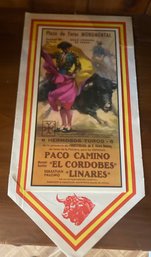 Authentic 1975 Bullfight Promo From Southern France