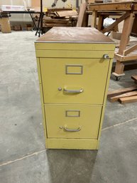 2 Drawer HEAVY Metal Filing Cabinet