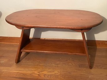 Vermont Made, Vintage Maple Side Table (1)