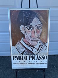 Pablo Picasso Gallery Exhibition Poster - Framed, No Glass