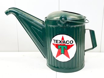 A Vintage Texaco Motor Oil Can - Restored