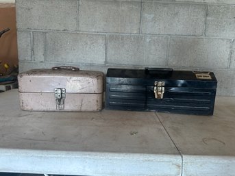 Group Of 2 Metal Tool Boxes