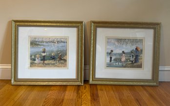 Pair Of Well Framed Decorative Prints