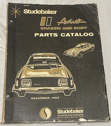 1963-1964 Studebaker Avanti Model R-Q Chassis And Body Part Catalog