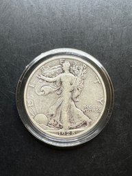 1928-S Walking Liberty Silver Half Dollar