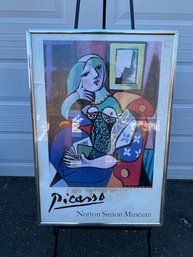 Pablo Picasso Norton Simon Museum Exhibition Poster - Framed Under Glass
