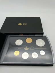 1967-2017 Canadian Commemorative 7  Silver Coins  Proof Set.