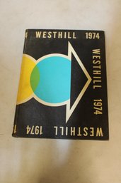 1974 Westhill Year Book Stamford Ct