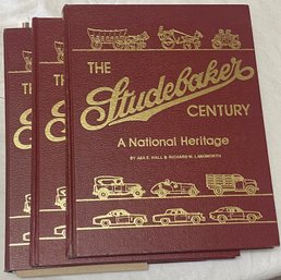 Three 'The Studebaker Century' By Asa Hall All Are Signed